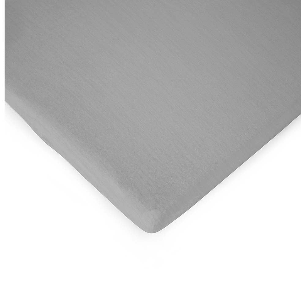 Childhome - Bed Fitted Sheet 70x140cm  - Jersey Grey