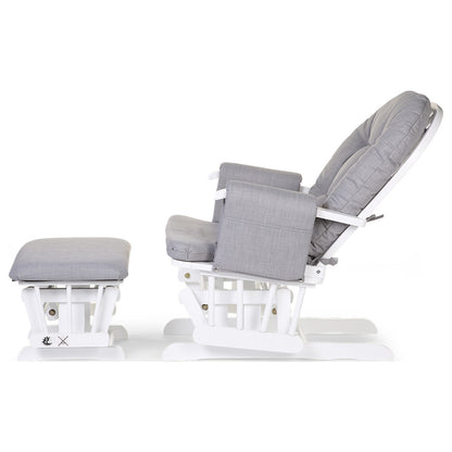 Childhome - Gliding Chair With Footrest - Grey