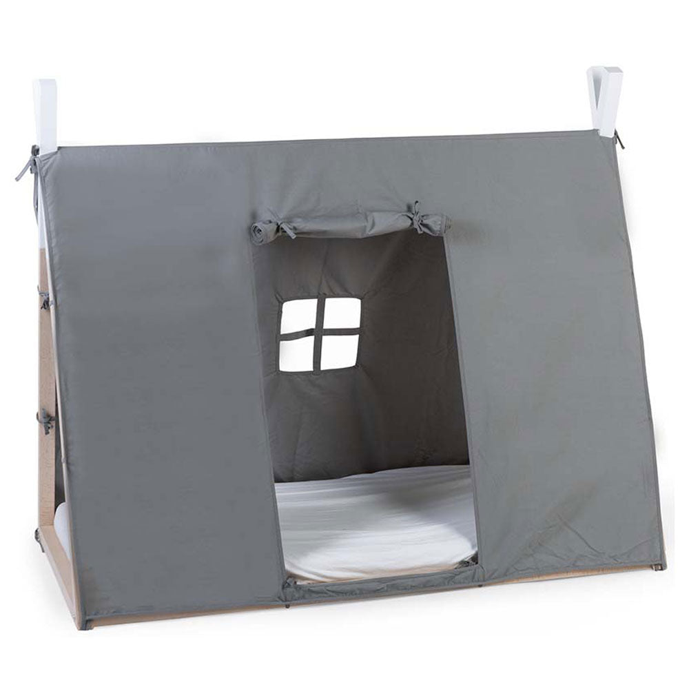 Childhome - Tipi Bed Frame Cover 70X140cm - Grey