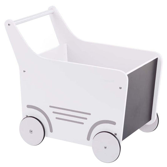 Wooden Stroller - White