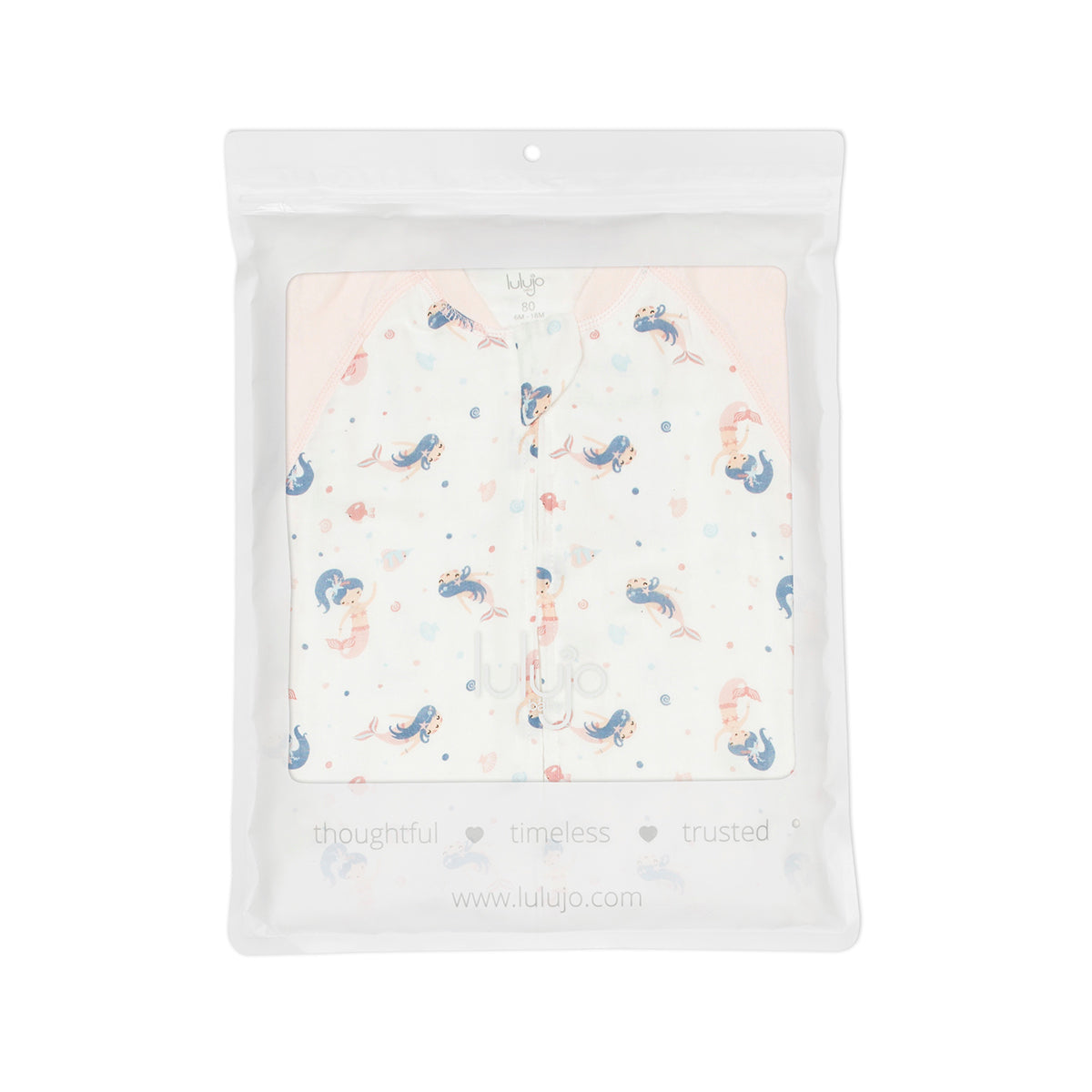 Sleepsuit in Mermaid - M (18 M - 2.5 Y)