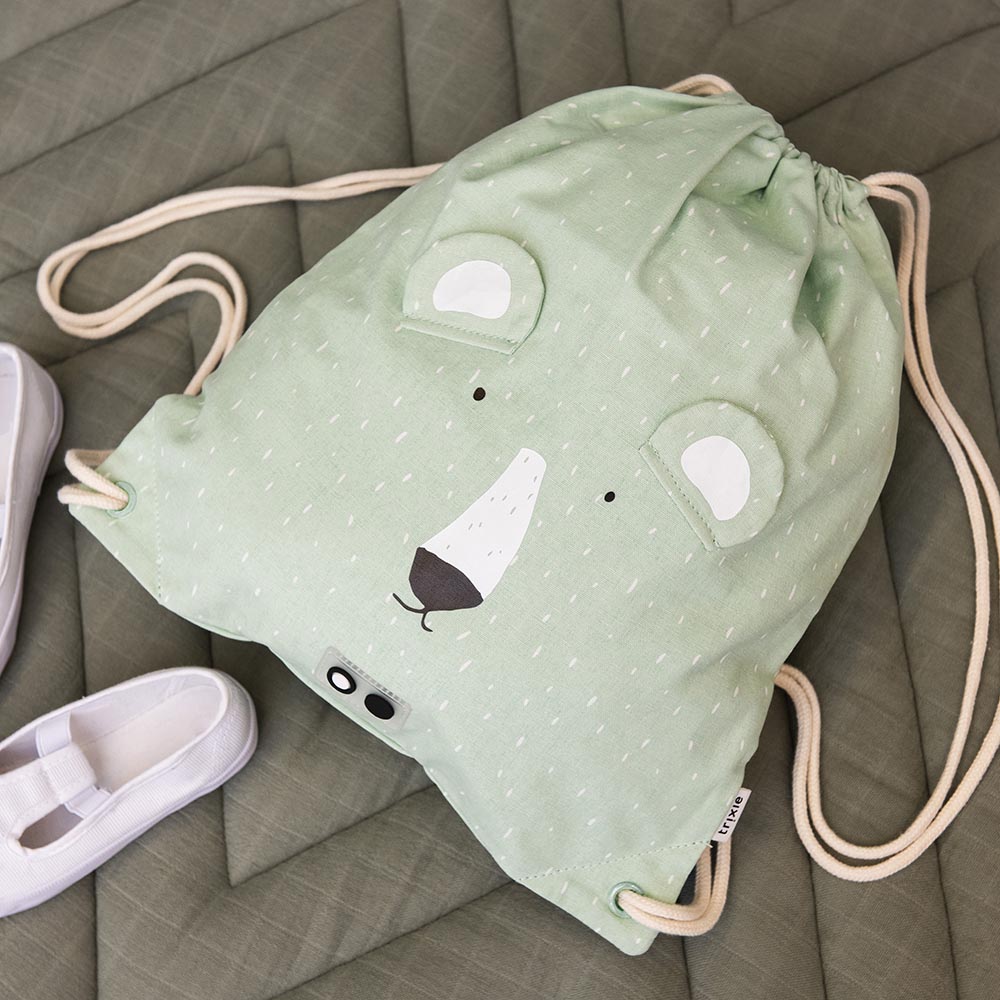 Trixie - Drawstring Bag - Mr. Polar Bear