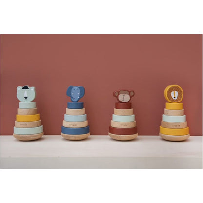 Trixie - Wooden Stacking Toy - Mrs. Elephant