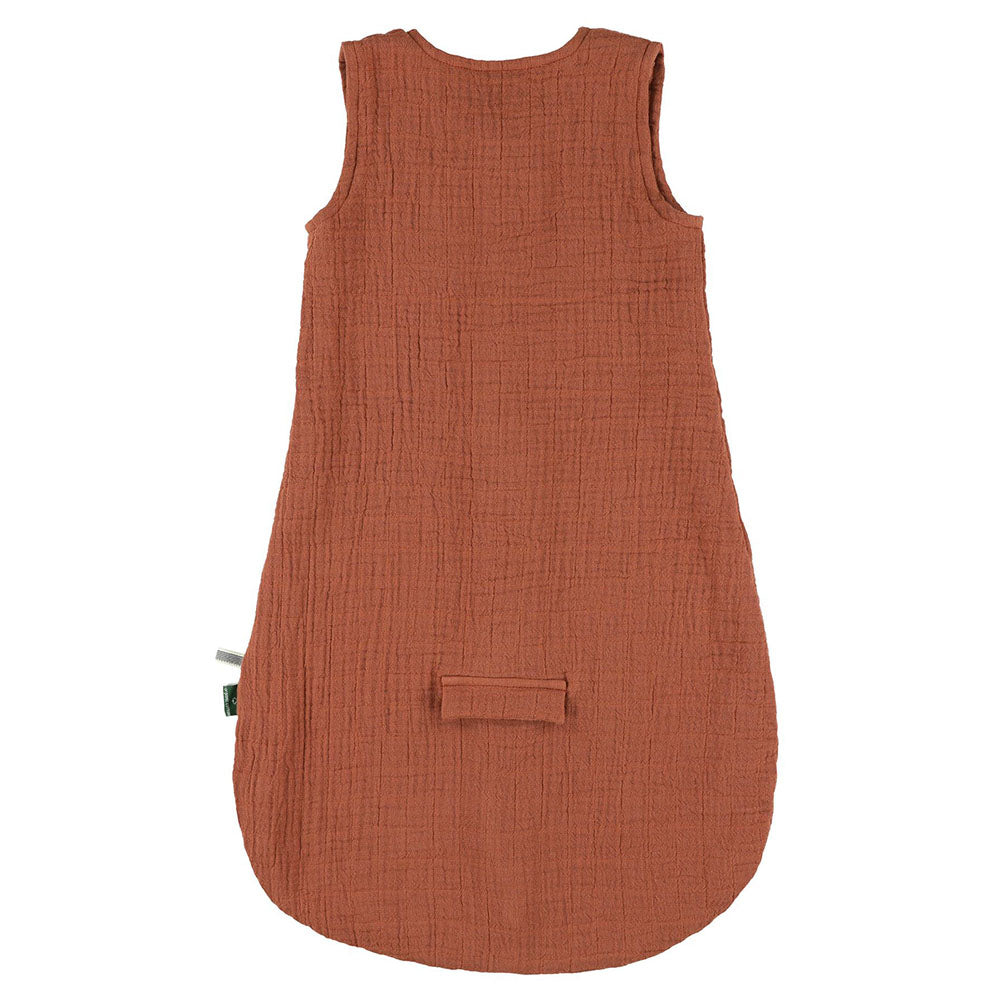 Summer Muslin Sleeping Bag - Bliss Rust
