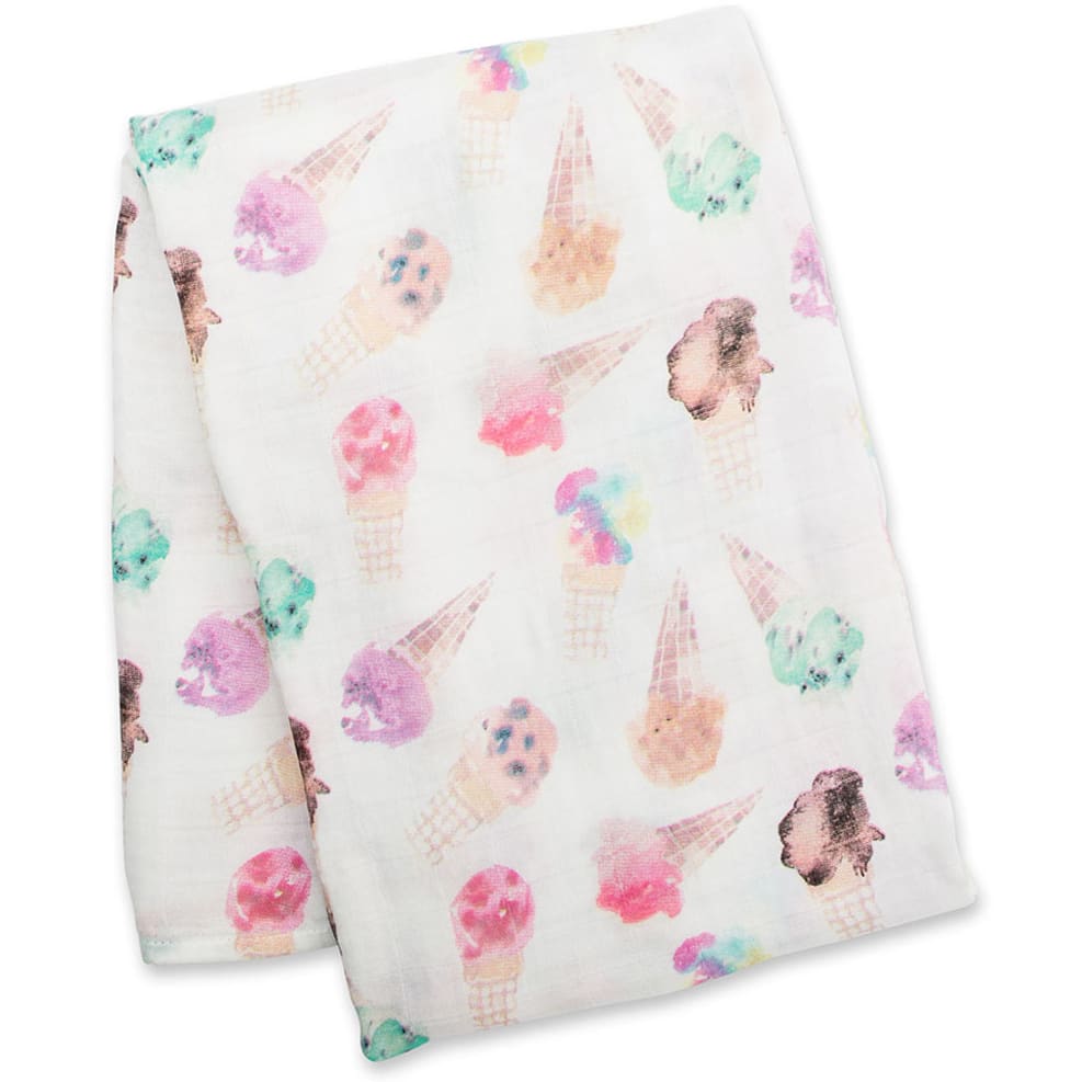 Bamboo Muslin Swaddle Blankets - Pretty Pink