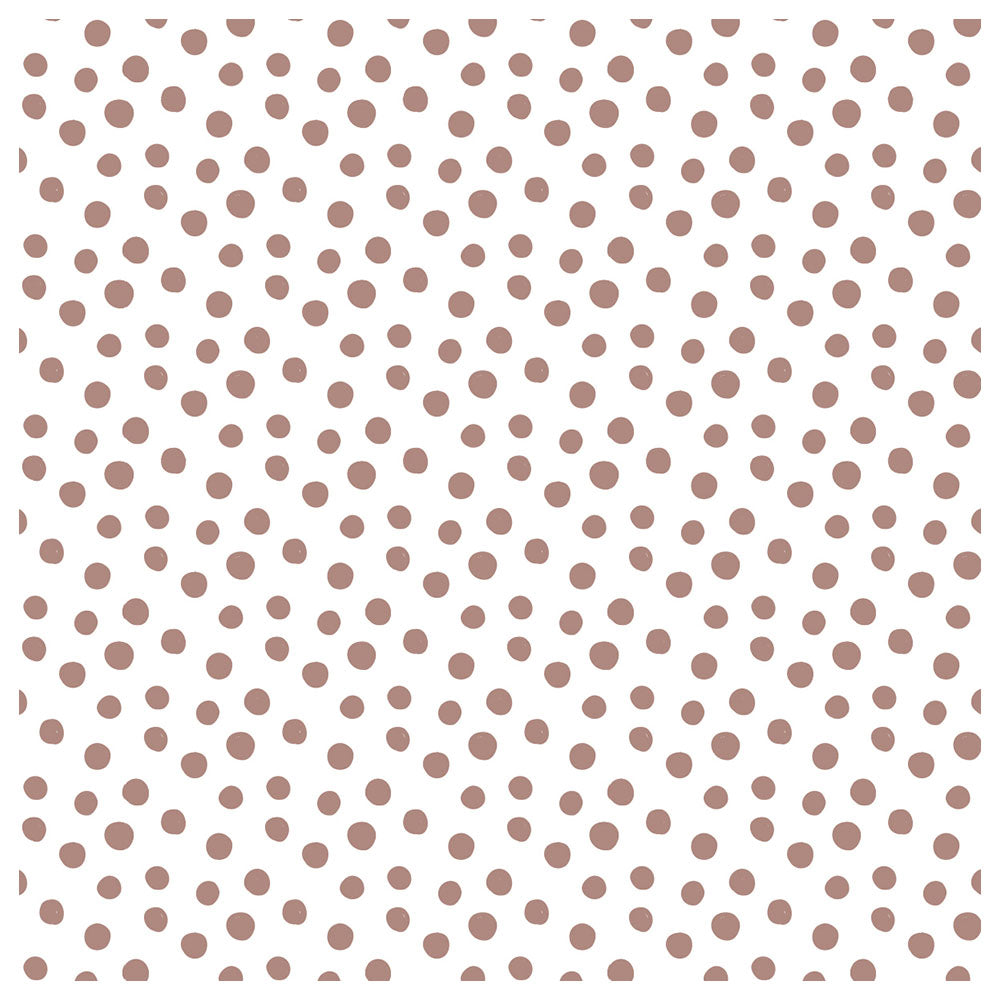 Lulujo - Muslin Crib Sheet (135cm x 70cm) - Dots