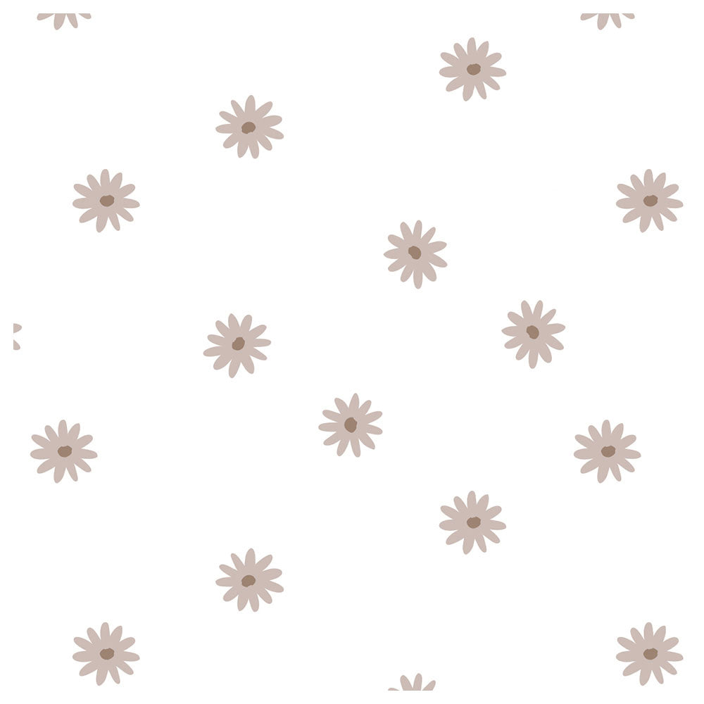 Lulujo - Muslin Crib Sheet (135cm x 70cm) - Daisies