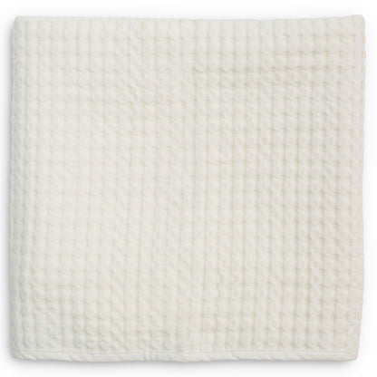 Waffle Blanket (100cm x 80cm) - Cream Vanilla