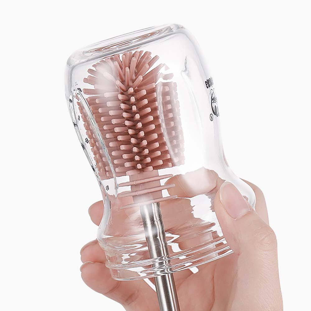 Haakaa - Double-Ended Silicone Bottle Brush