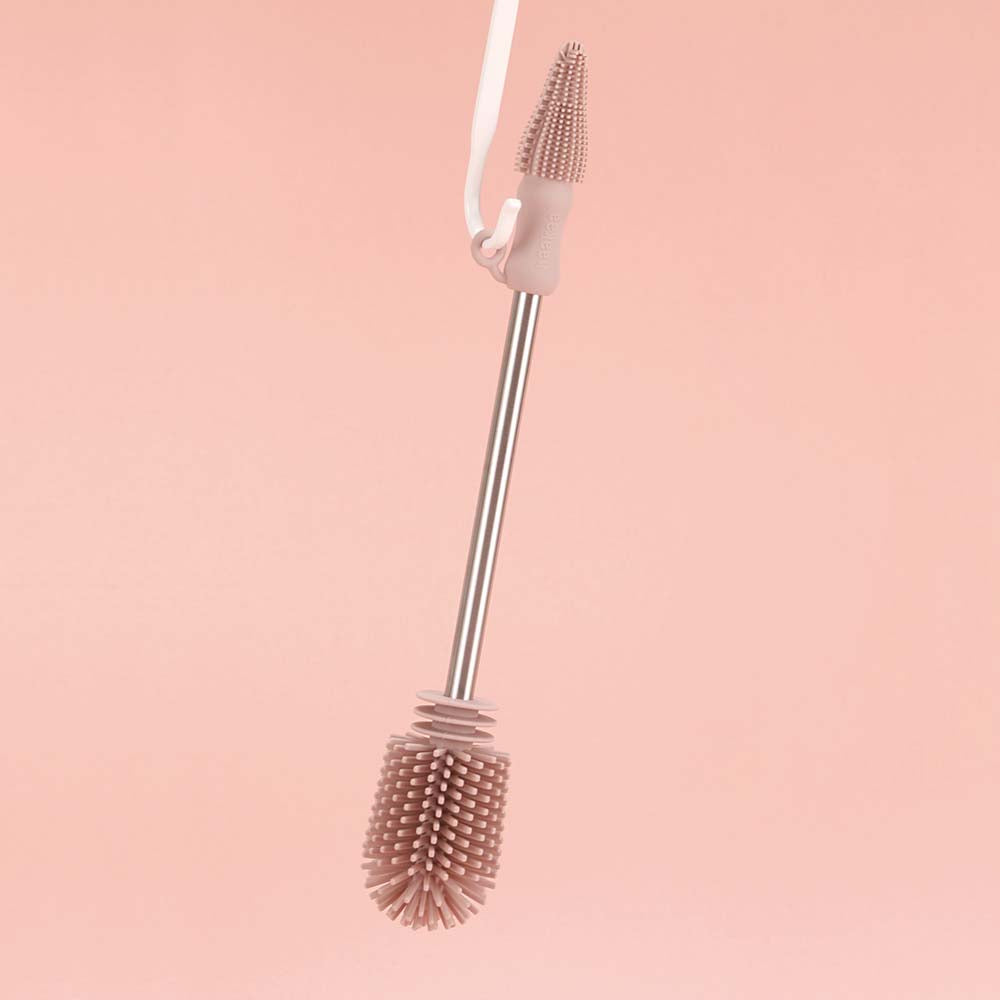 Haakaa - Double-Ended Silicone Bottle Brush
