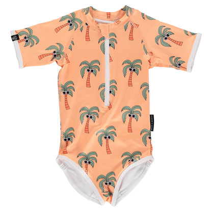 Palm Breeze Swimsuit Sunny Cream