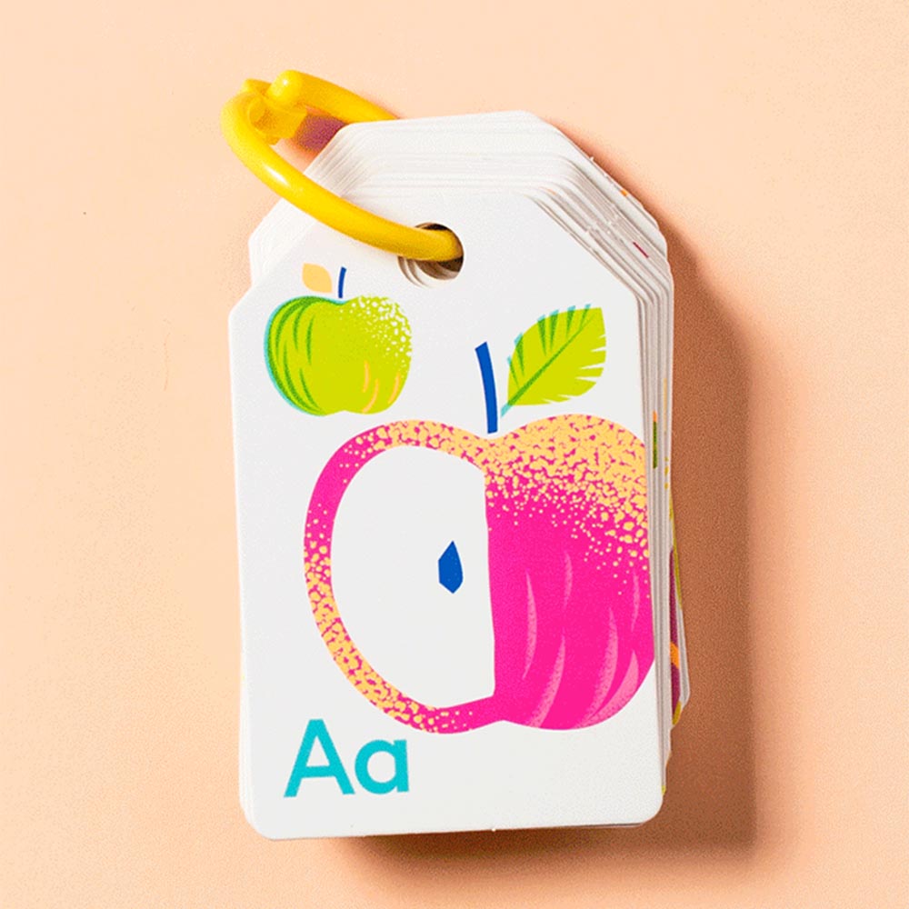Tiger Tribe - Alphabet Flash Cards - Neon