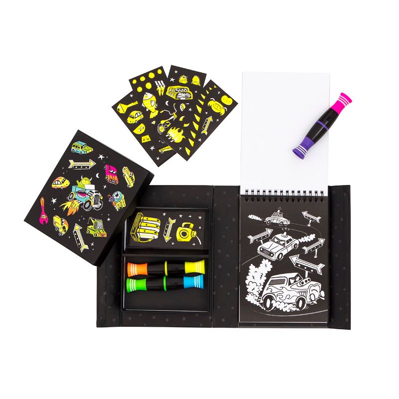 Tiger Tribe -Neon Colouring Set - Road Stars