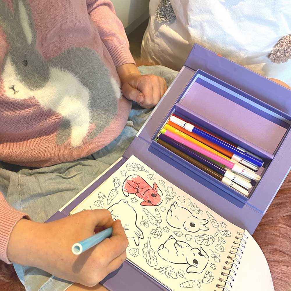 Tiger Tribe - Colouring Set - Baby Animals