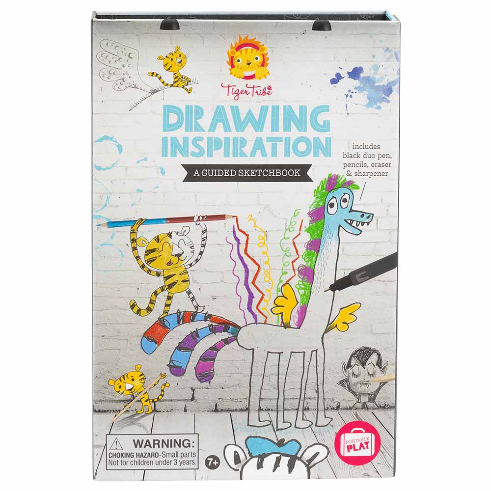 Tiger Tribe -Drawing Inspiration-A Guided Sketchbook (باللغة الإنجليزية)