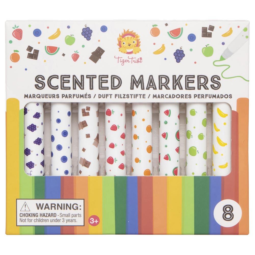 Tiger Tribe - Fruity Scented Coloured Markers