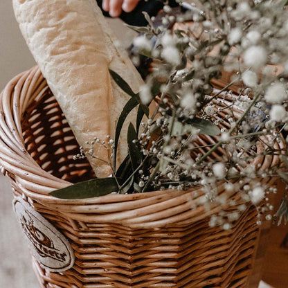 Wicker Bike Basket