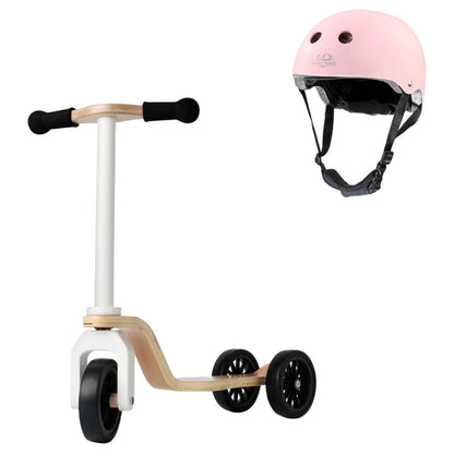 Toddler Scooter + Helmet