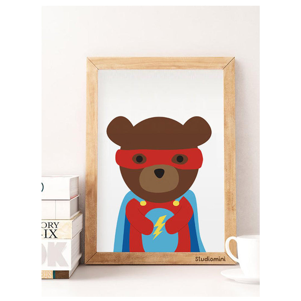 Sweet Pea - Set of 6 Superhero Wall Art Prints