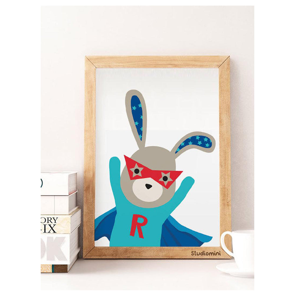 Sweet Pea - Set of 6 Superhero Wall Art Prints