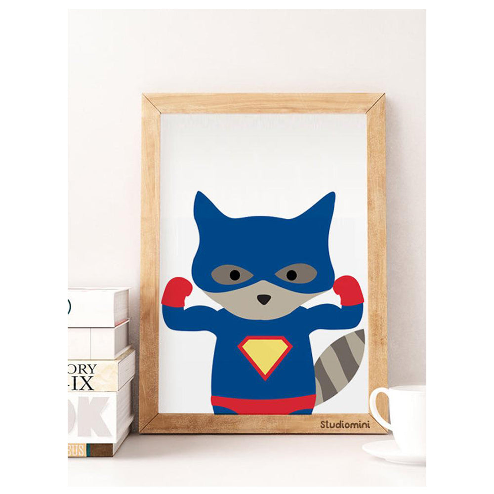 Sweet Pea - Set of 6 Superhero Wall Art Prints