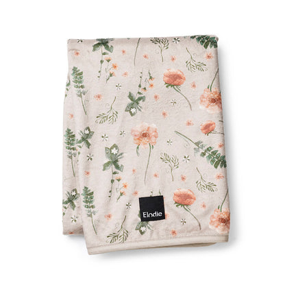 Pearl Velvet Blanket - Meadow Blossom