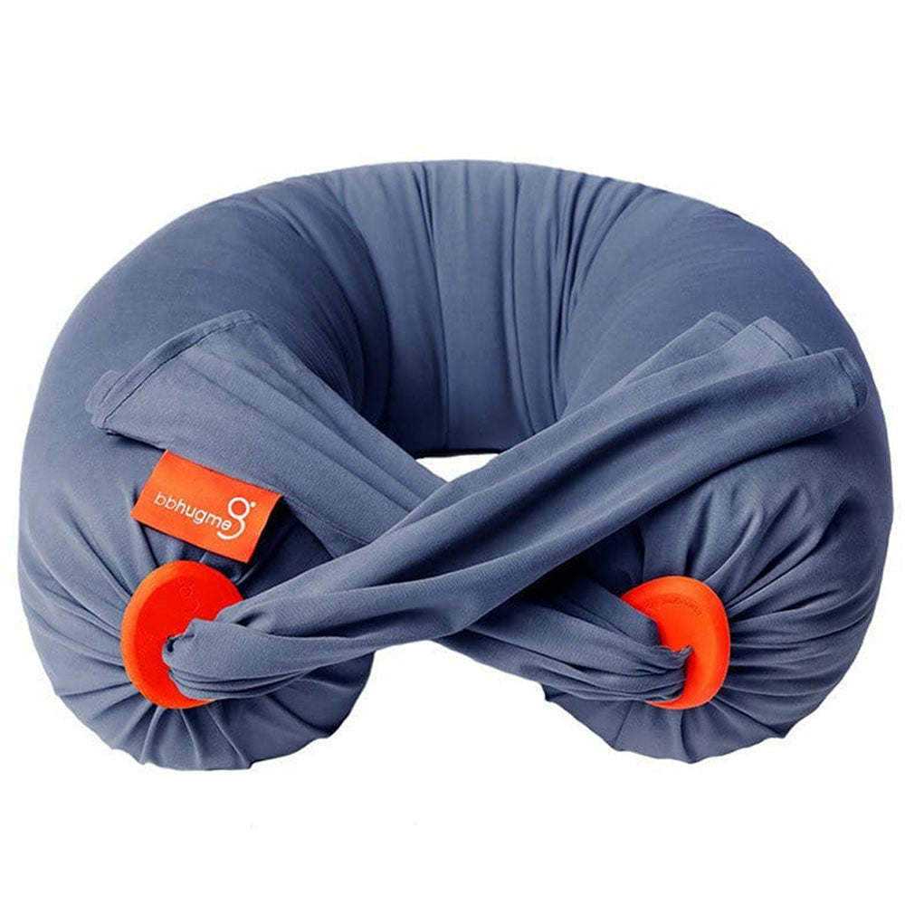 Pregnancy Pillow in Dusty Blue / Orange