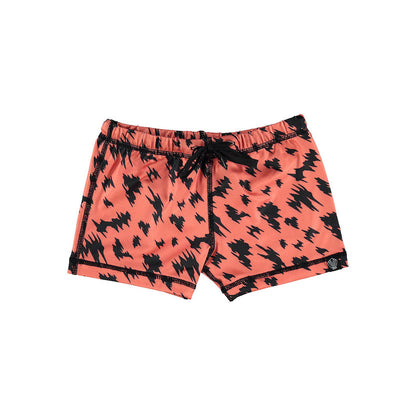 Red Electric Swimshort