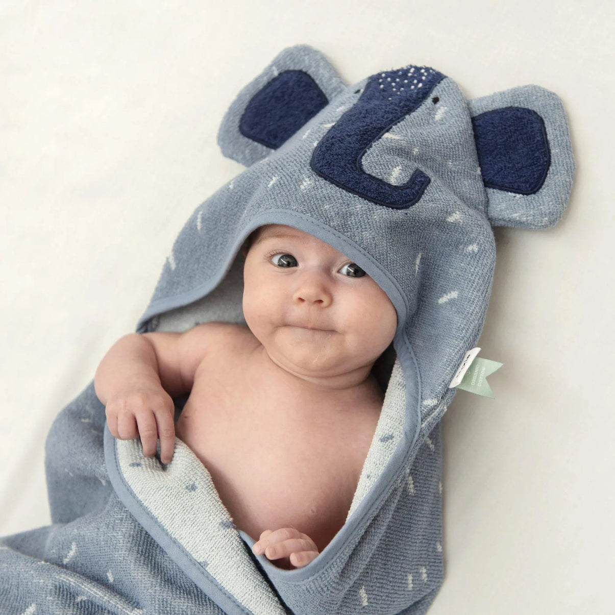 Mrs Elephant Hooded Towel