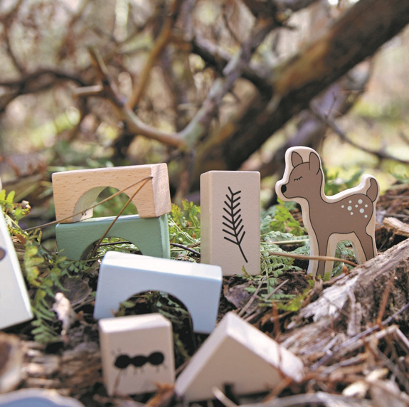 Building blocks forest