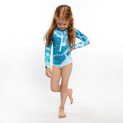 Save Our Seas Swimsuit  Long Sleeve