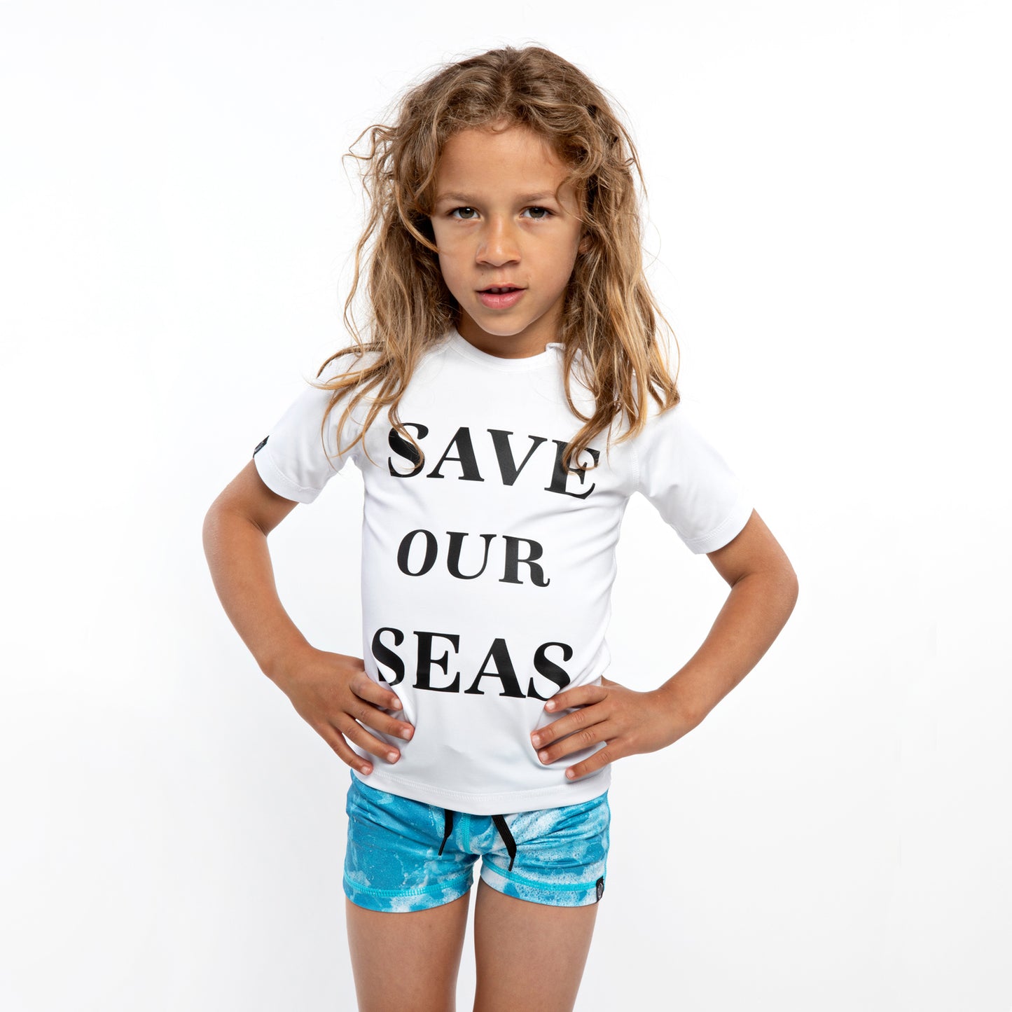 Save our Seas tee white