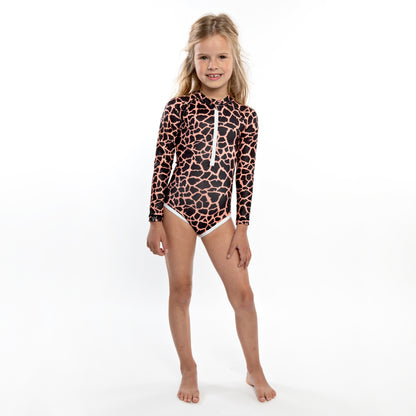 Spotted Moray Swimsuit  Long Sleeve