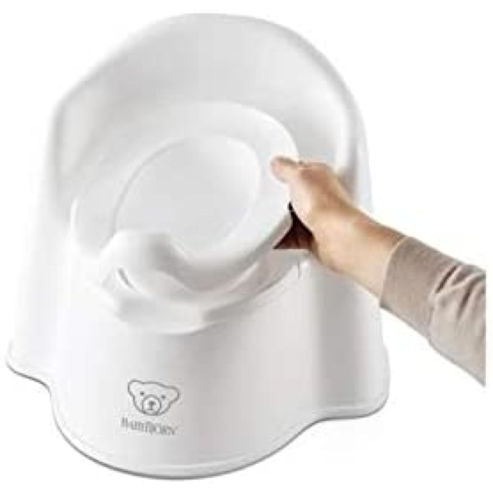 Babybjorn Potty Chair - (White/Grey)