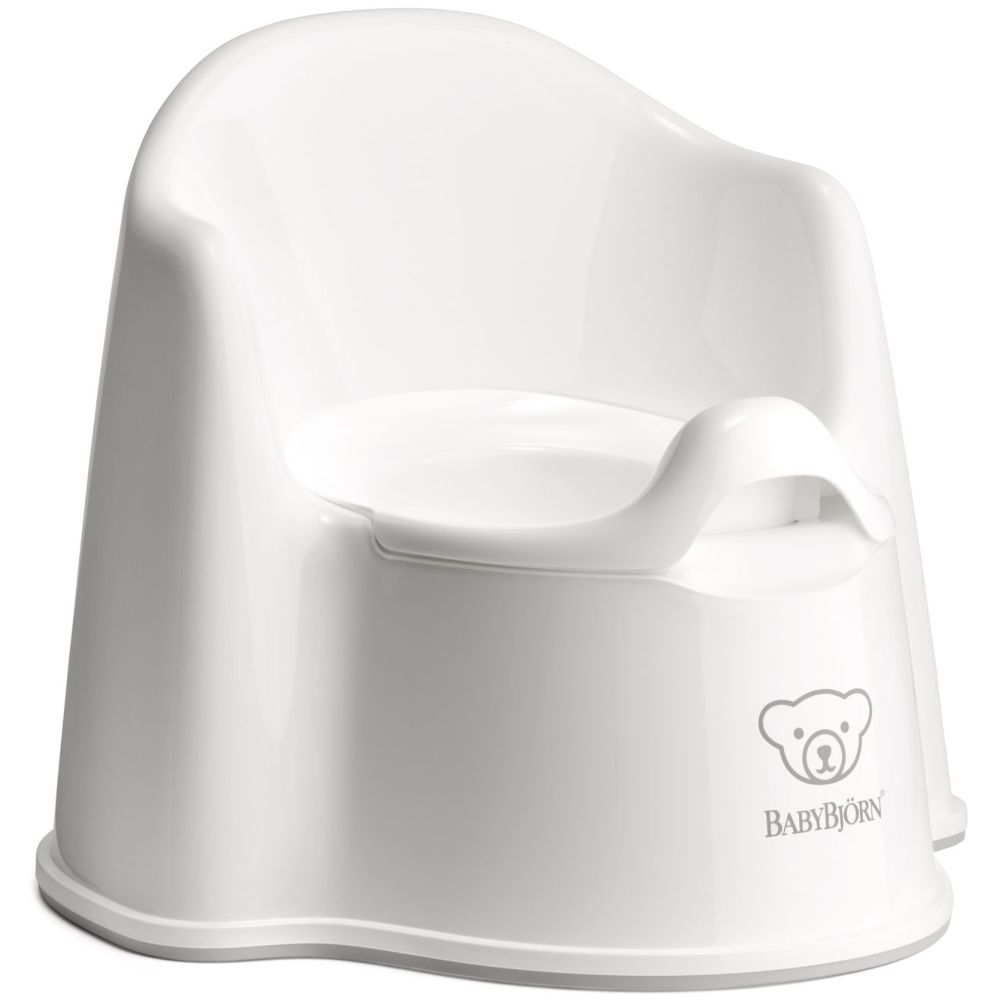 Babybjorn Potty Chair - (White/Grey)