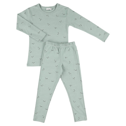 Trixie - Pyjama 2 Pieces -100% Organic Cotton - Mountains - Available Sizes: 18-24M/4Y/6Y