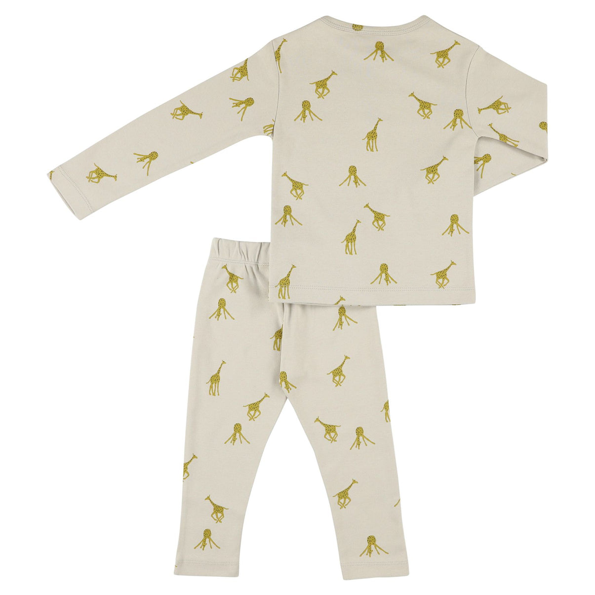 Trixie - Pyjama 2 Pieces -100% Organic Cotton - Groovy Giraffe - Available Sizes: 18-24M/3Y/4Y/6Y