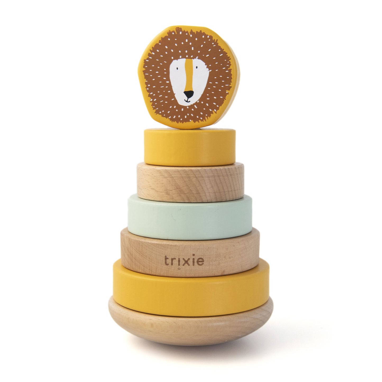 Trixie - Wooden Stacking Toy - Mr. Lion