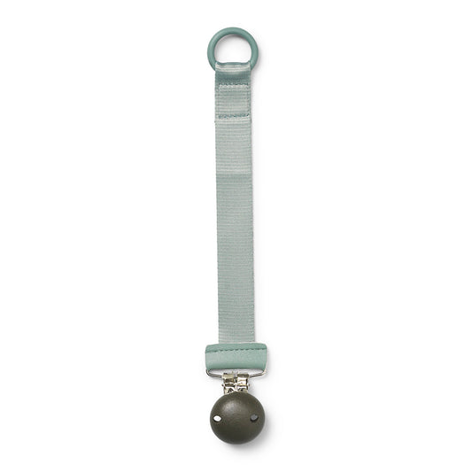 Pacifier Clip Wood - Hazy Jade